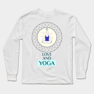 Love And Yoga Long Sleeve T-Shirt